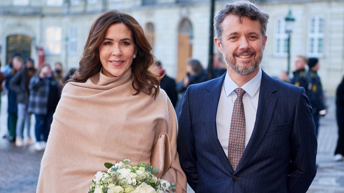 Dronning Mary og kong Frederik