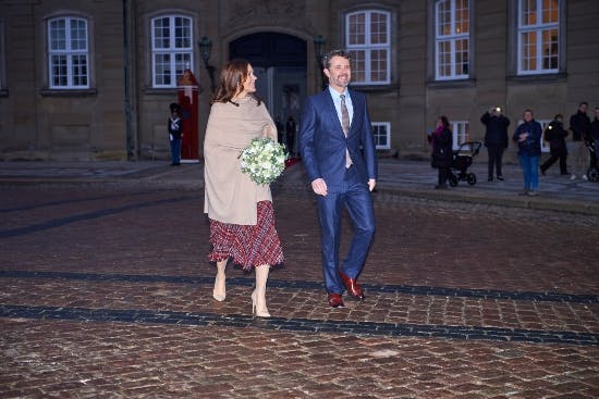 Dronning Mary og kong Frederik