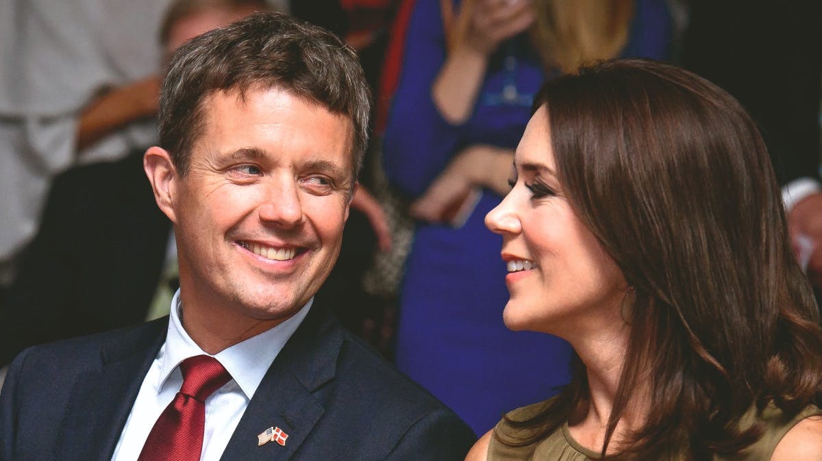 Kronprins Frederik og dronning Mary.