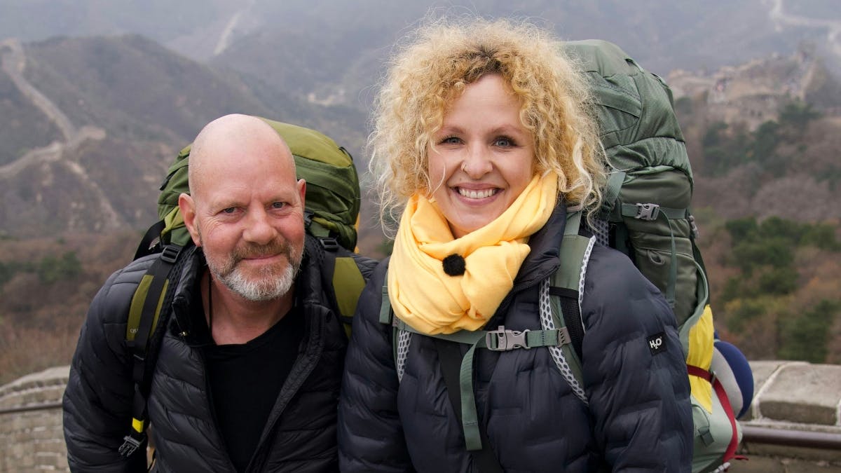 Mette og Michael fra "Først til verdens ende".&nbsp;