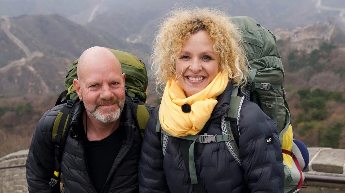 Mette og Michael fra "Først til verdens ende". 
