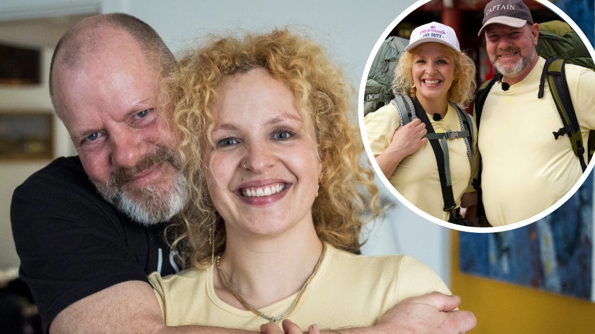 Mette og Michael fra "Først til verdens ende". 