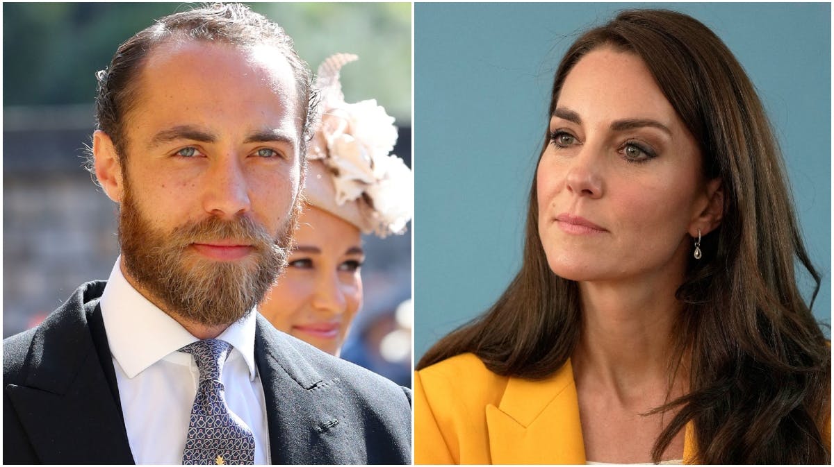 James Middleton og prinsesse Kate