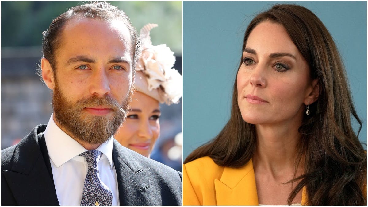 James Middleton og prinsesse Kate