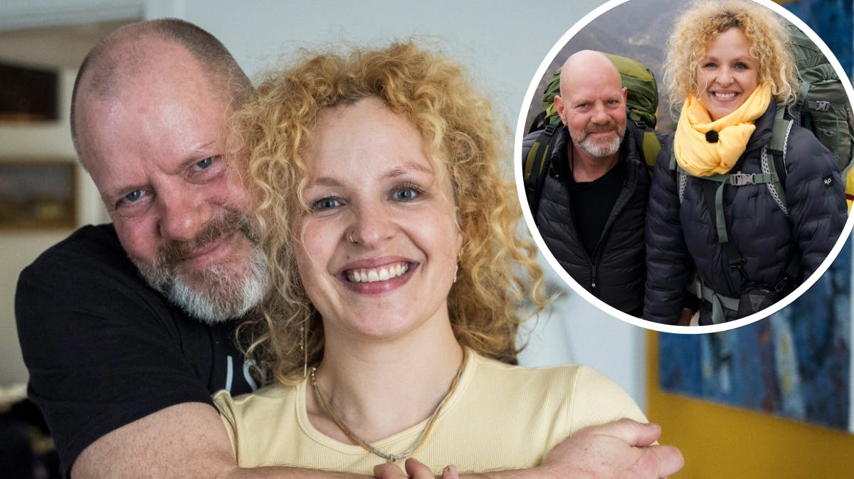 Mette og Michael fra "Først til verdens ende". 