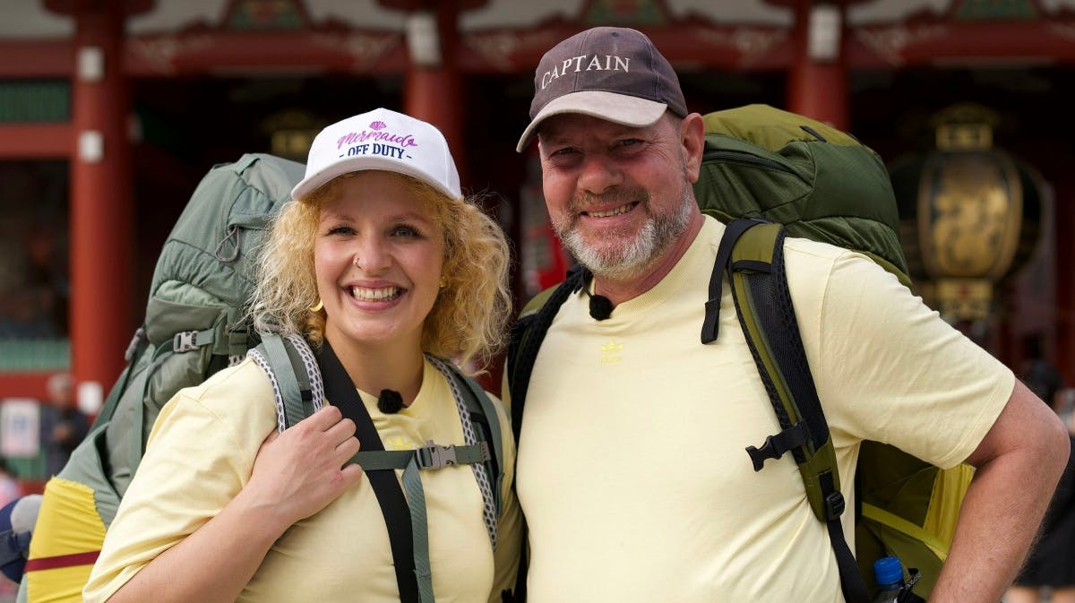 Mette og Michael fra "Først til verdens ende". 