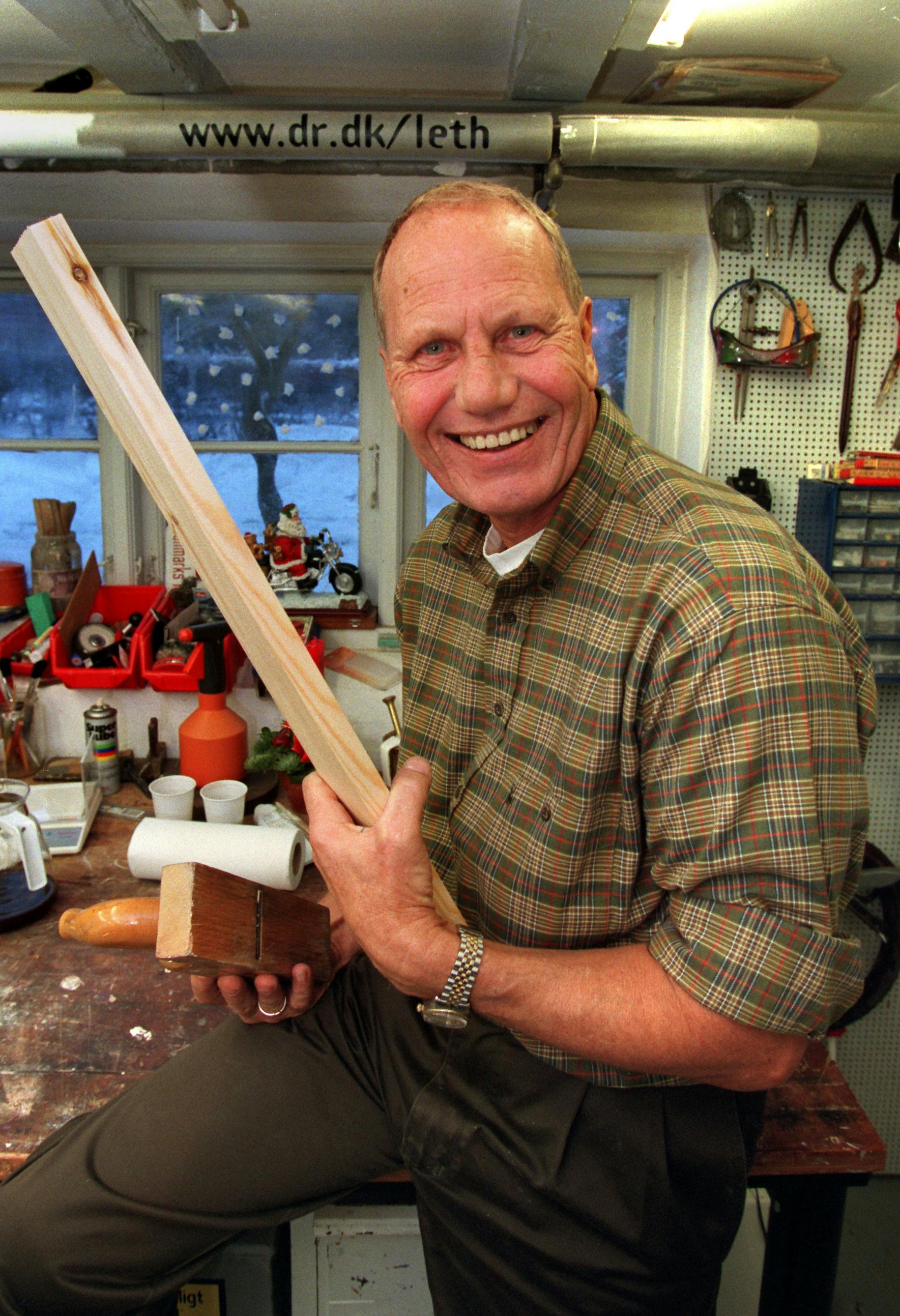 Interview med Flemming Leth, alt-mulig-mand på DR. NORDFOTO/ Erik Jepsen 1999