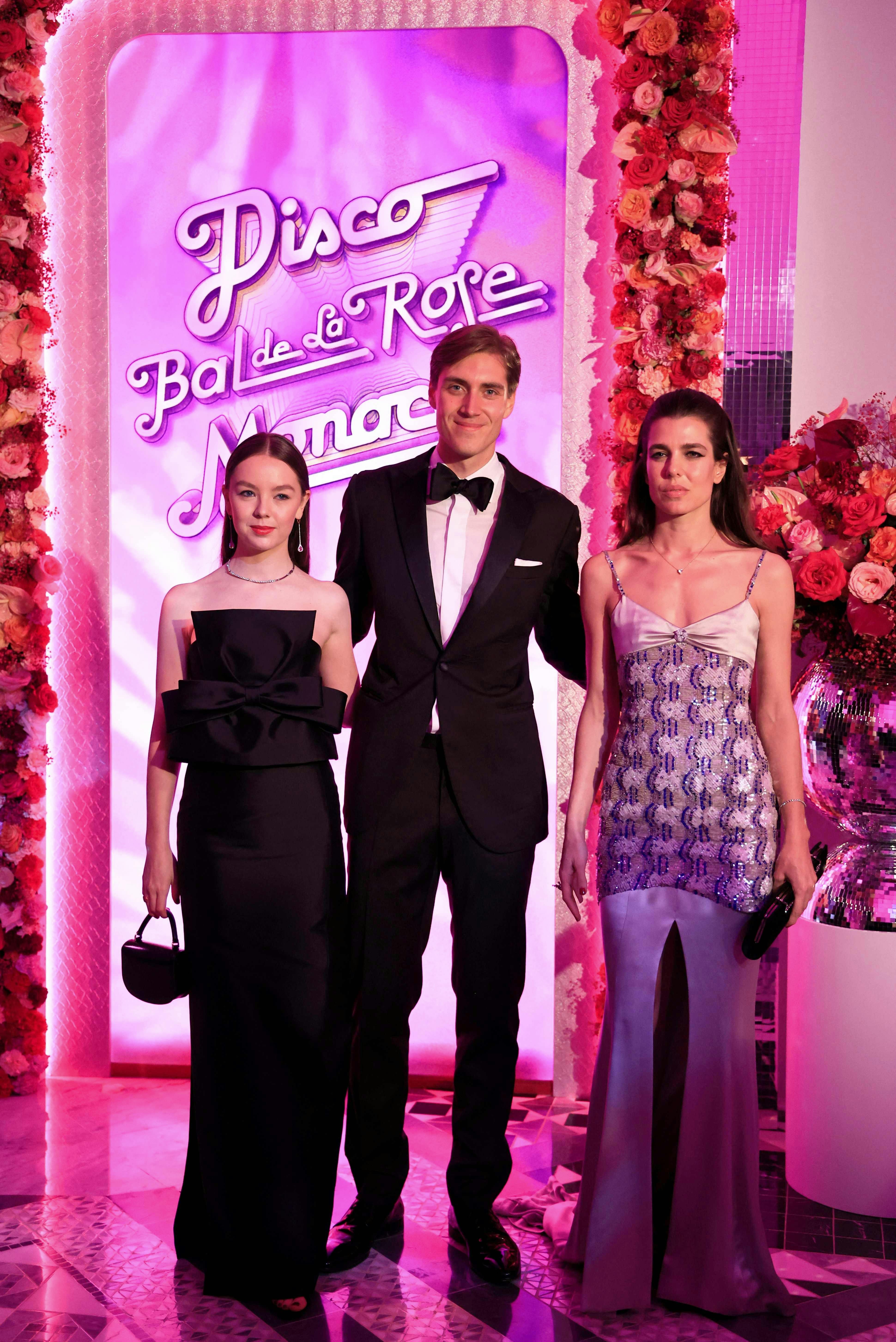 Prinsesse Alexandra, Ben Sylvester Strautmann og Charlotte Casiraghi