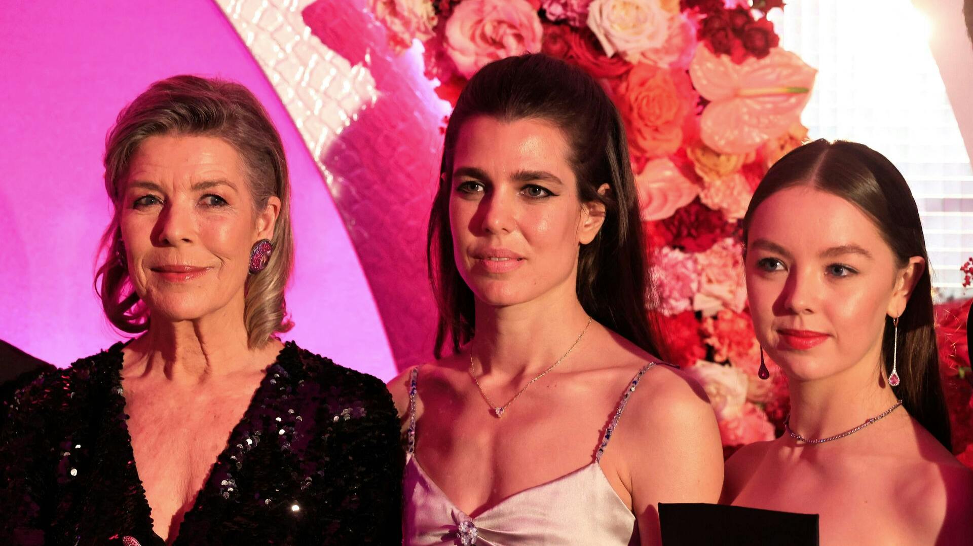 Prinsesse Caroline, Charlotte Casiraghi og prinsesse Alexandra