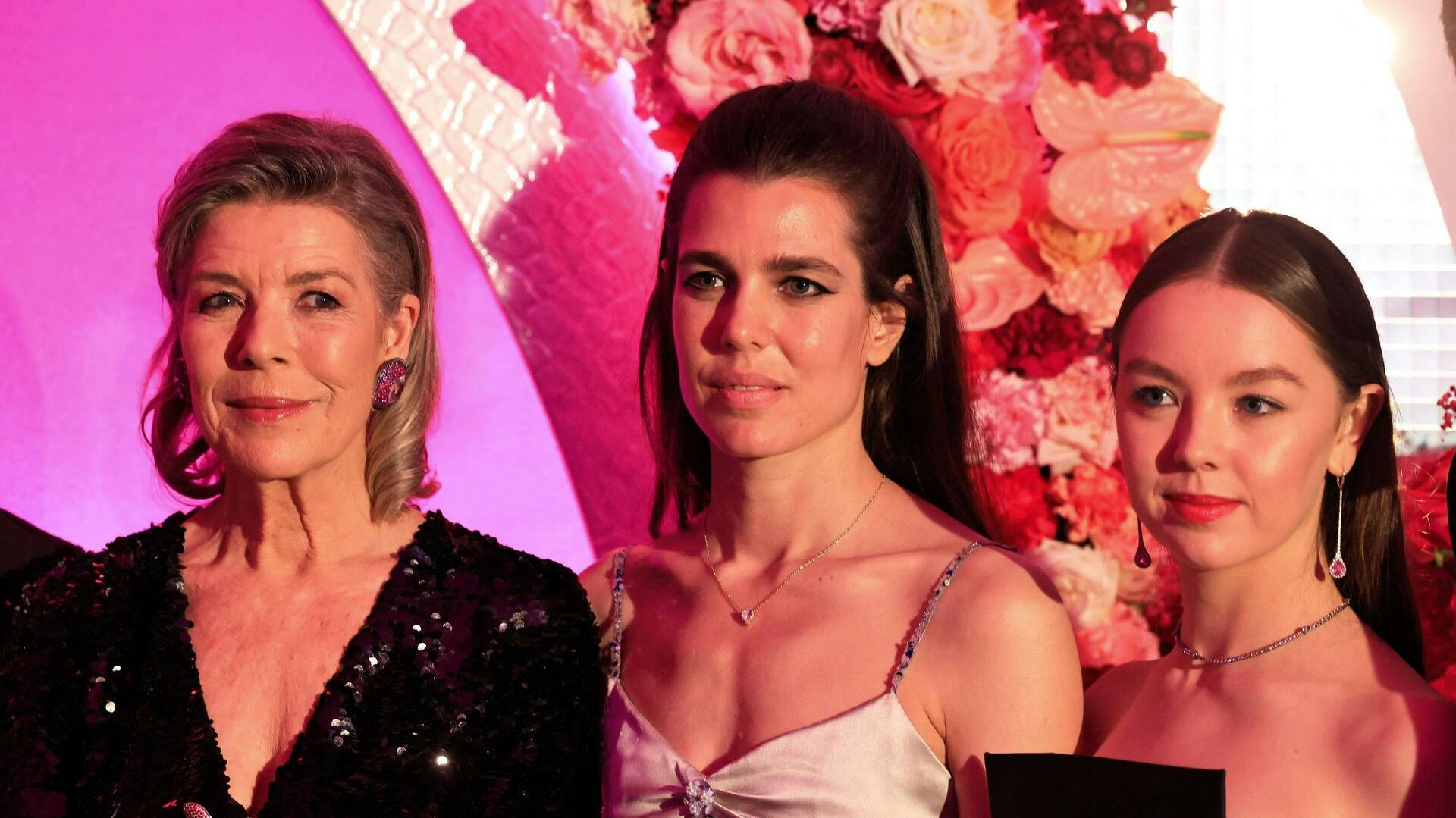 Prinsesse Caroline, Charlotte Casiraghi og prinsesse Alexandra 