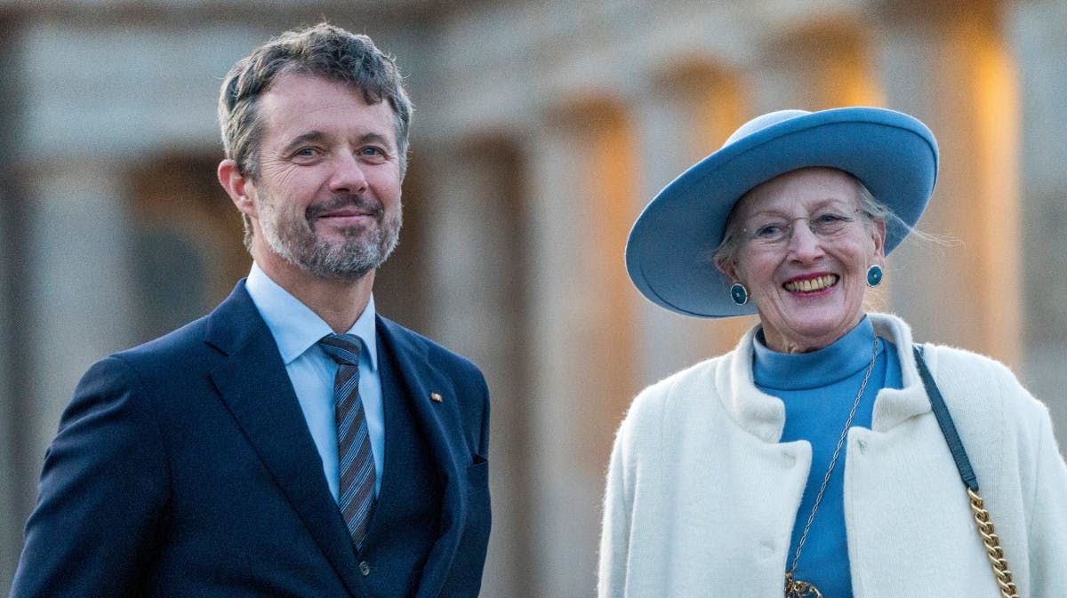 Kong Frederik og dronning Margrethe