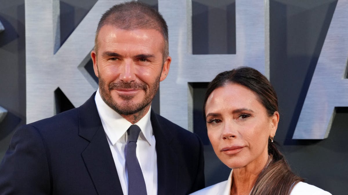 David og Victoria Beckham.