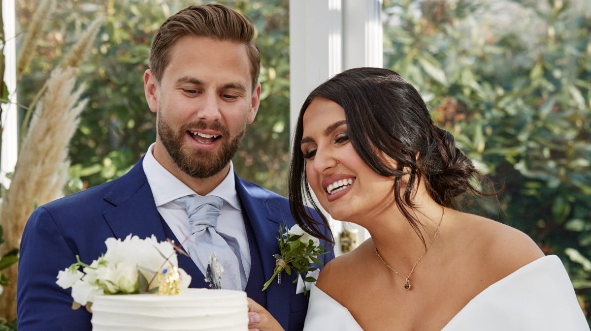 Meira og Oskar fra "Love is Blind: Sverige".