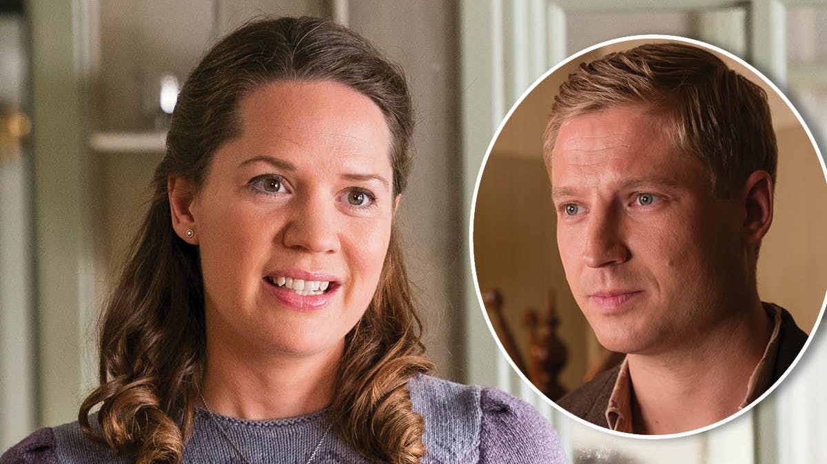 Amanda og Uwe Kiessling i "Badehotellet".