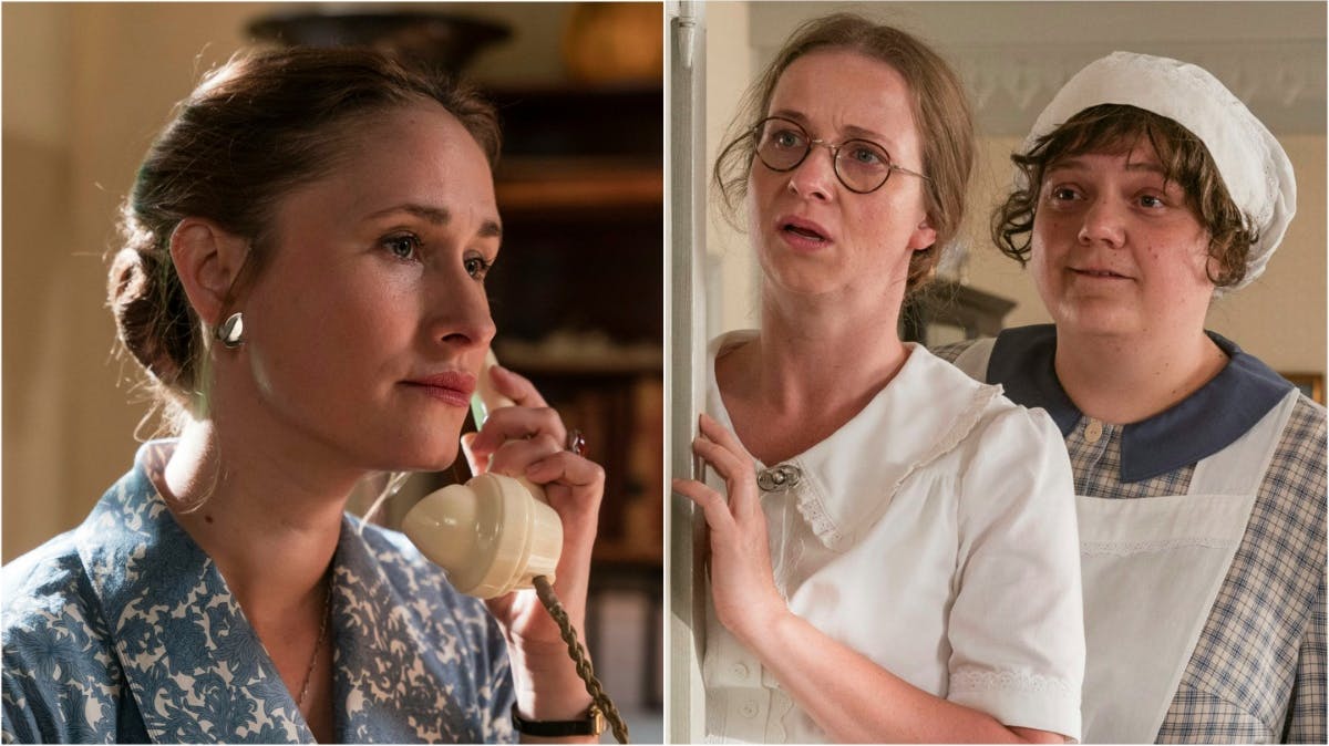 Fie, Edith og Martha i "Badehotellet".