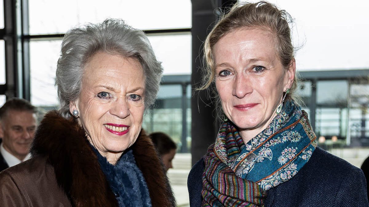 Prinsesse Benedikte og prinsesse Nathalie.