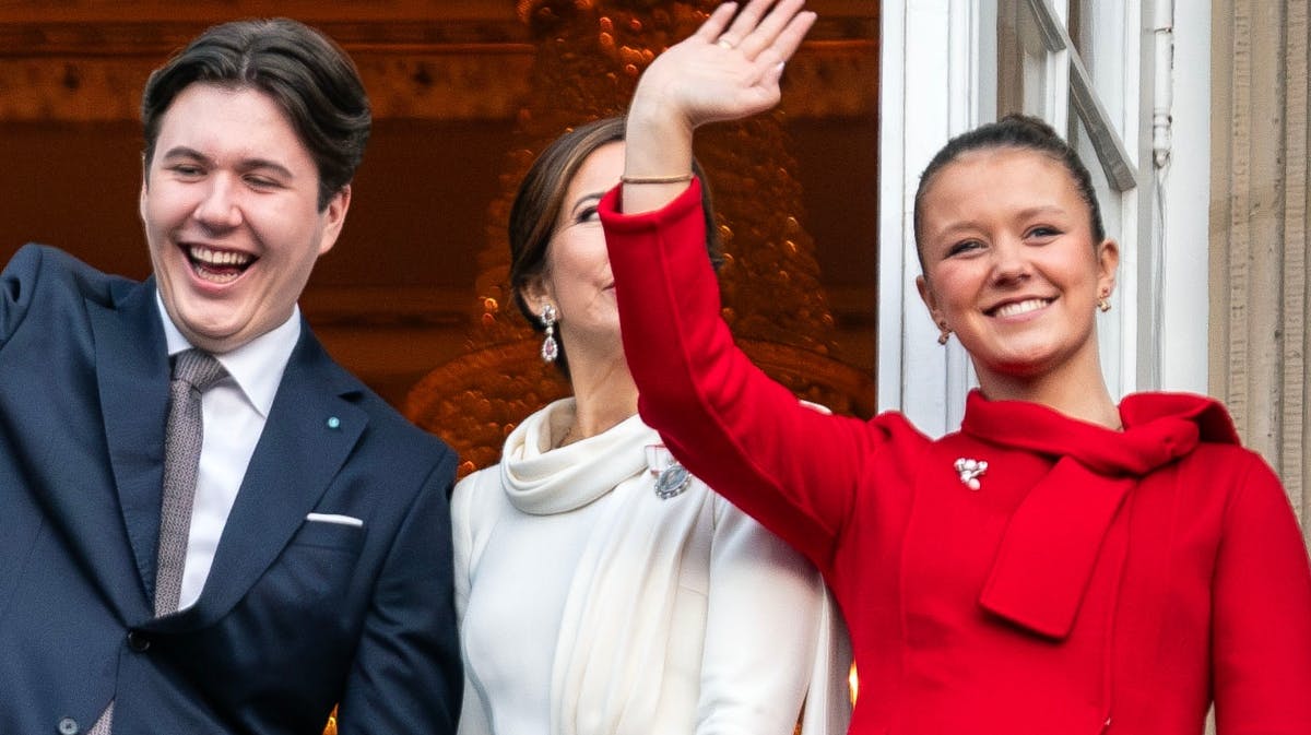 Kronprins Christian og prinsesse Isabella