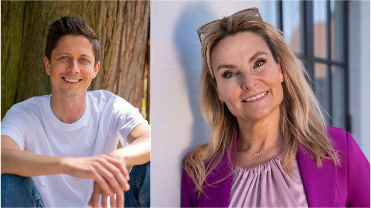 Rasmus Staghøj og Michèle Bellaiche 