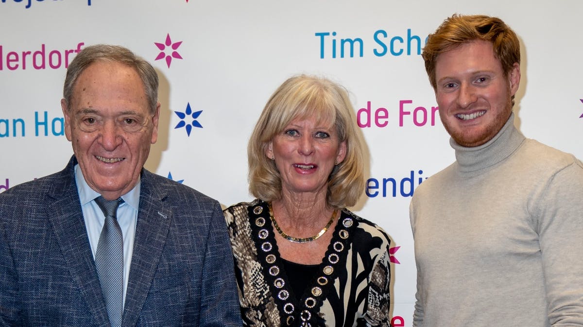 Dario, Gertrud og Filipo Campeotto. 