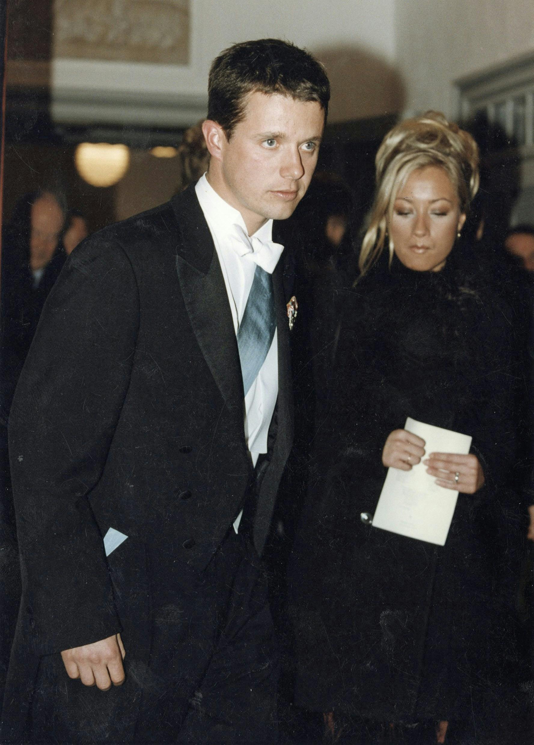 Kronprins Frederik sammen med kæreste Maria Montell. Arkivbillede fra november 1997.Foto: Claus Poulsen