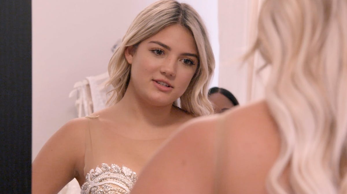 Giannina Gibelli fra første sæson af "Love is Blind".