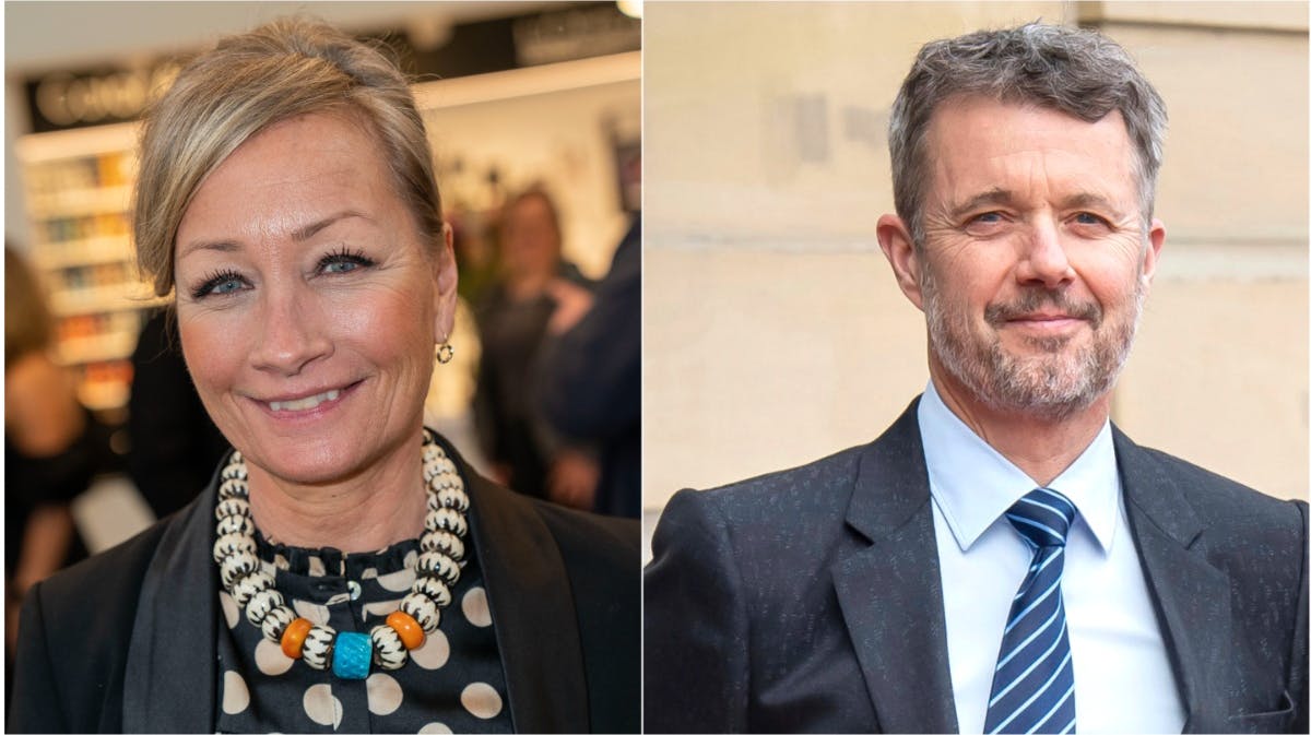 Maria Montell og kong Frederik