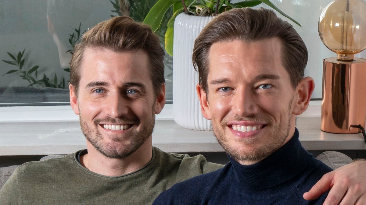 Morten Kjeldgaard og Frederik Haun