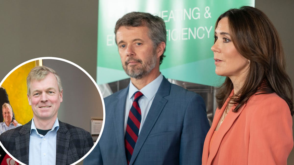 Kong Frederik og dronning Mary. Indsat: Hans Henrik Algreen-Ussing. 