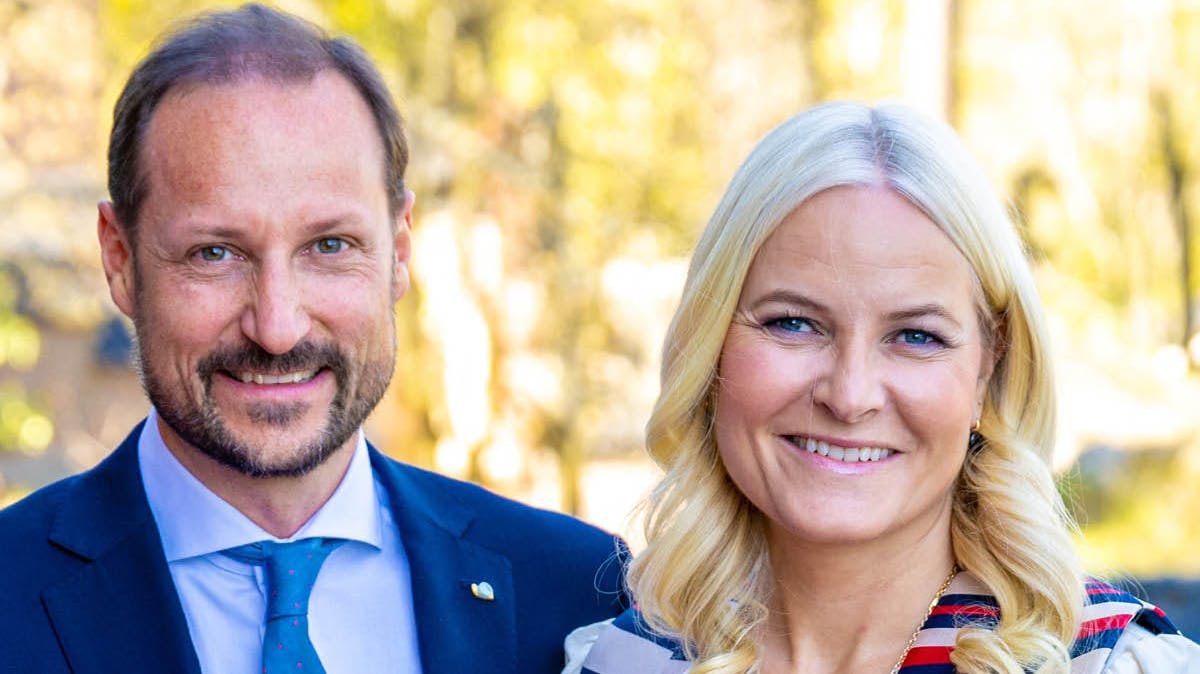Kronprins Haakon og kronprinsesse Mette-Marit.