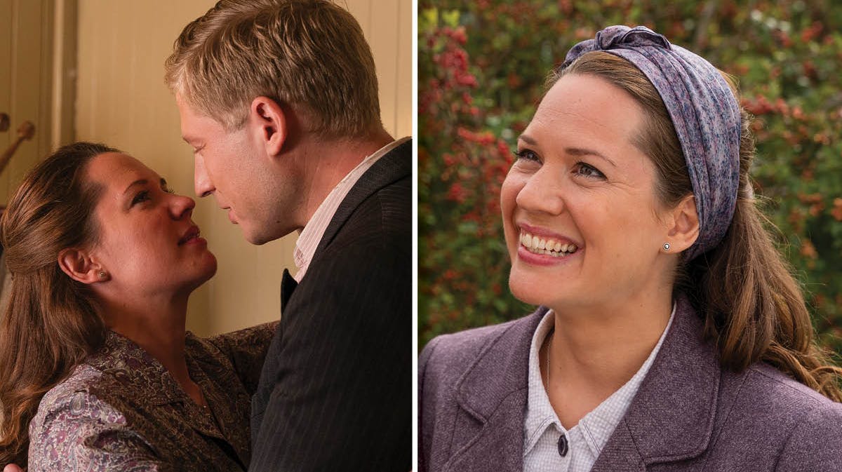 Amanda og Uwe Kiessling i "Badehotellet".