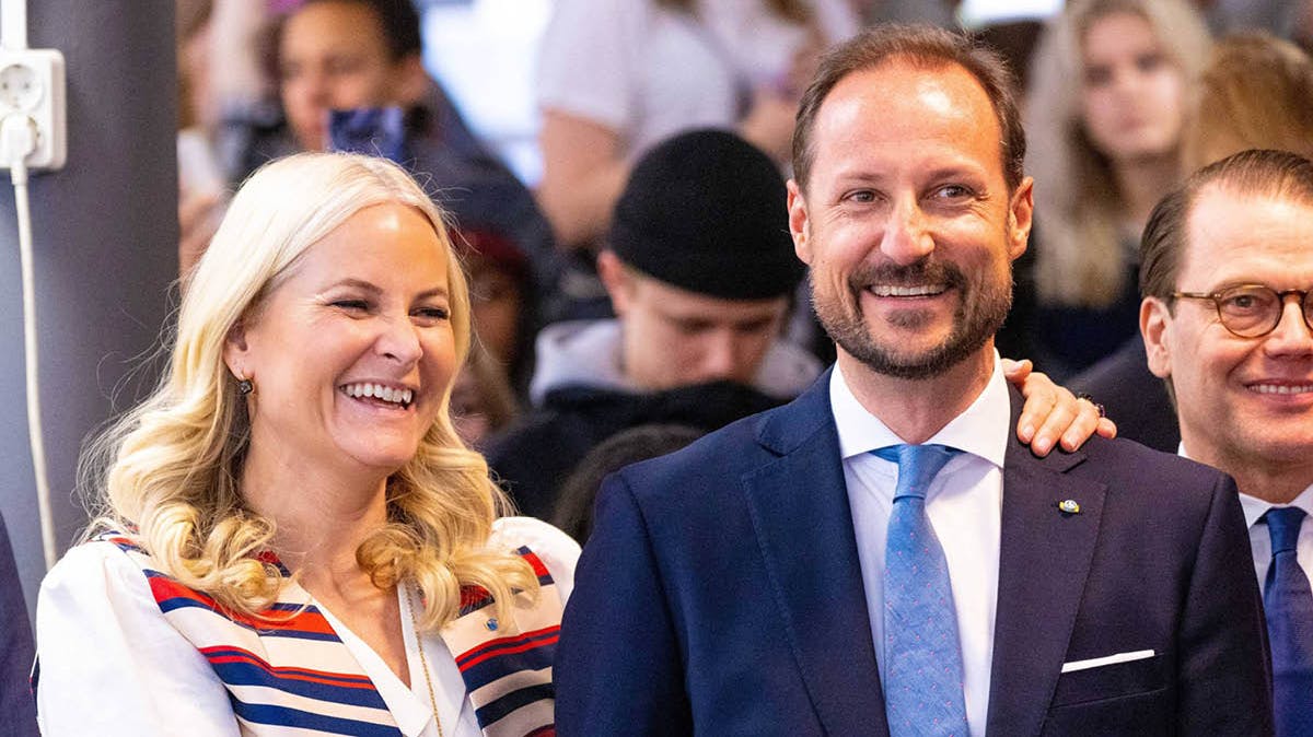 Kronprinsesse Mette-Marit og kronprins Haakon. 