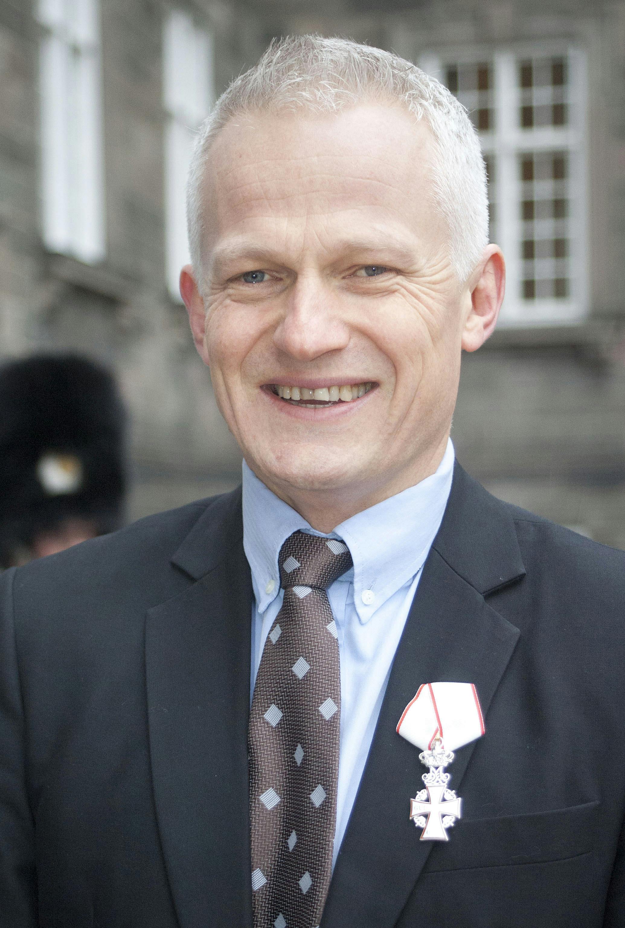 Mads Nipper takkede for ridderkorset.