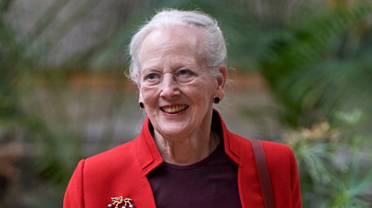 Dronning Margrethe.