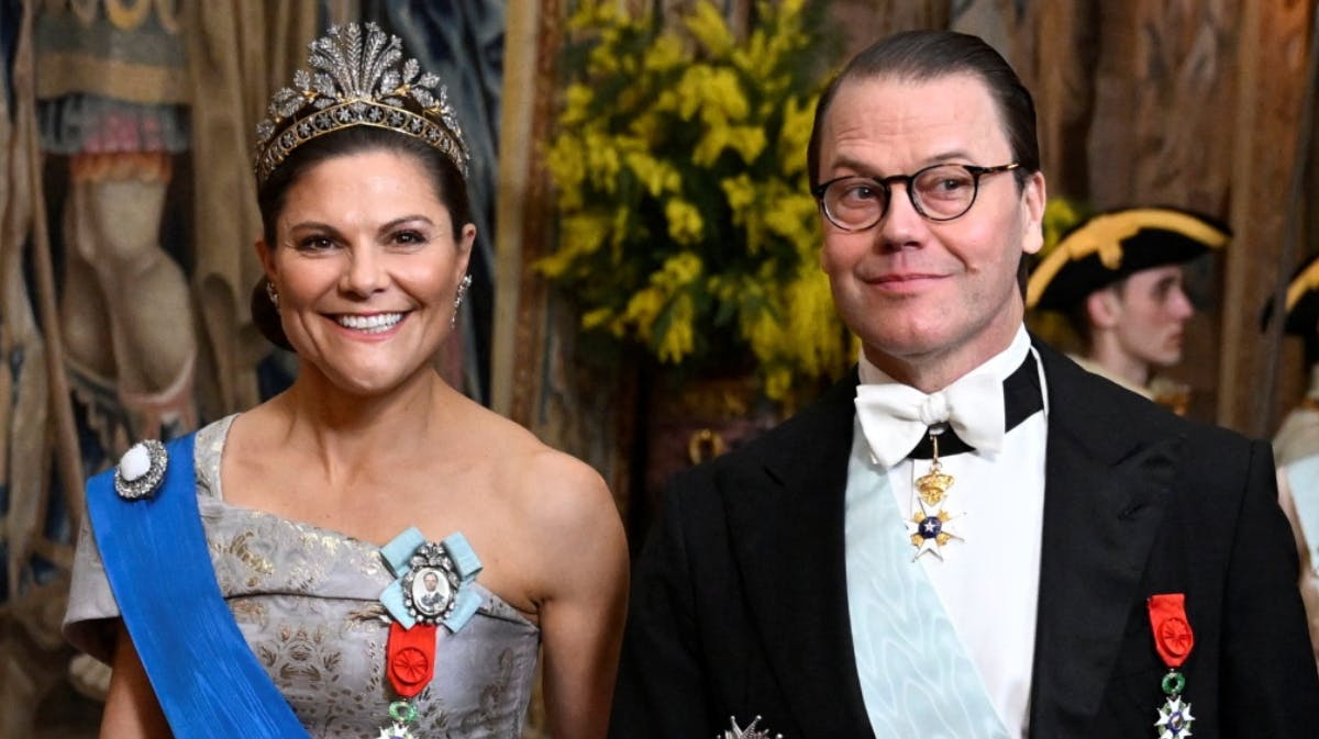 Kronprinsesse Victoria og prins Daniel