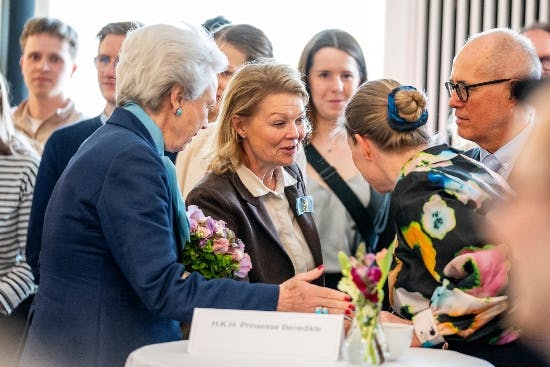 Prinsesse Benedikte og hofdame Mette Ahlefeldt-Laurvig