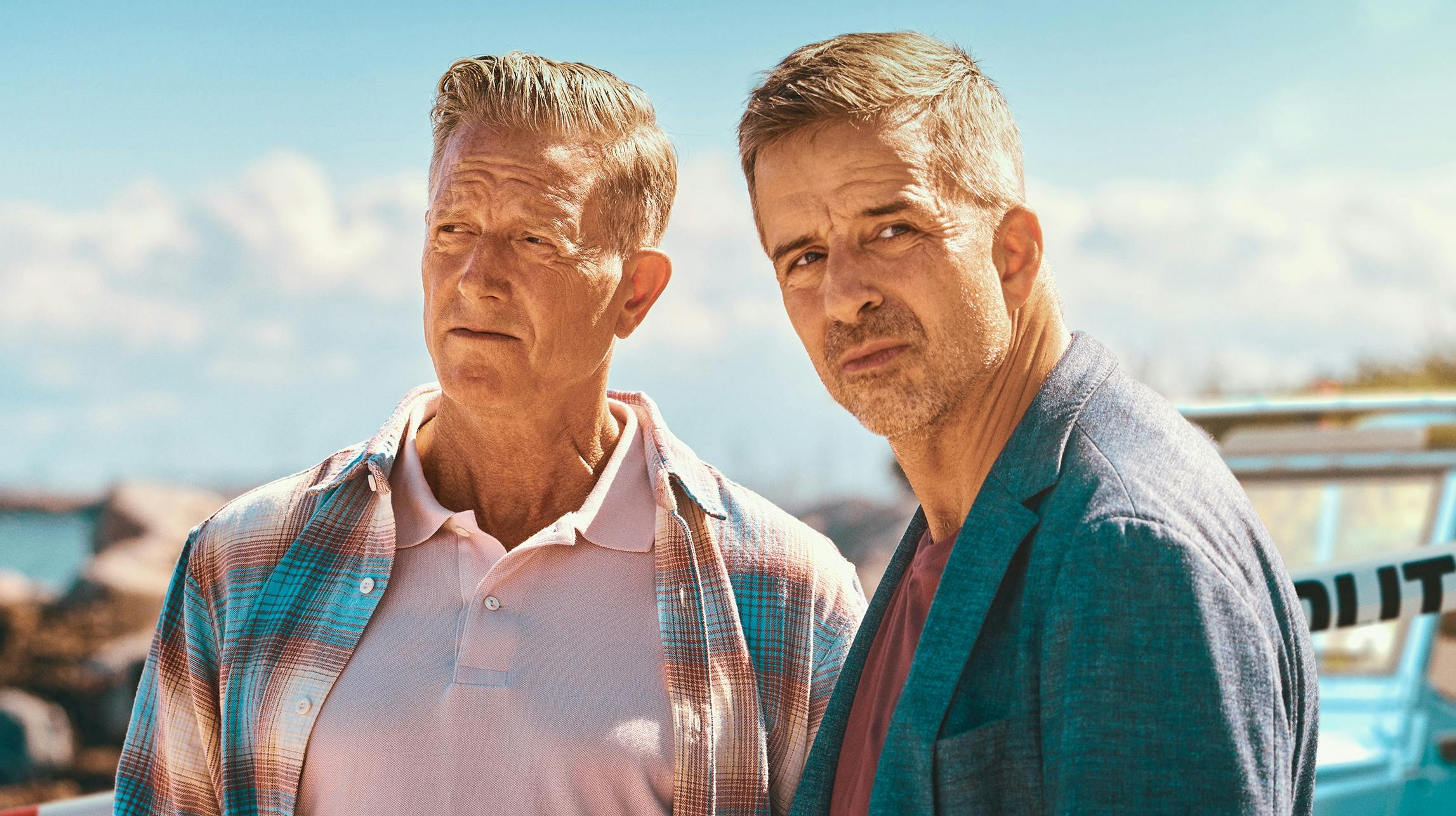 Peter Mygind og André Babikian i "Sommerdahl".