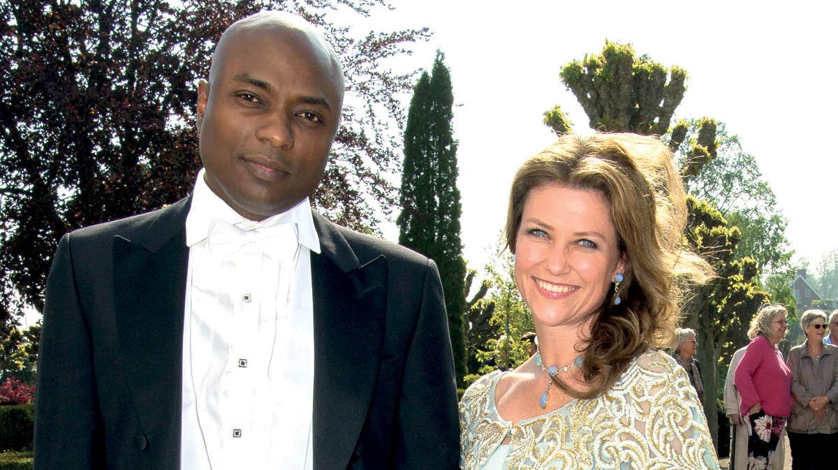 Durek Verrett og prinsesse Märtha Louise.