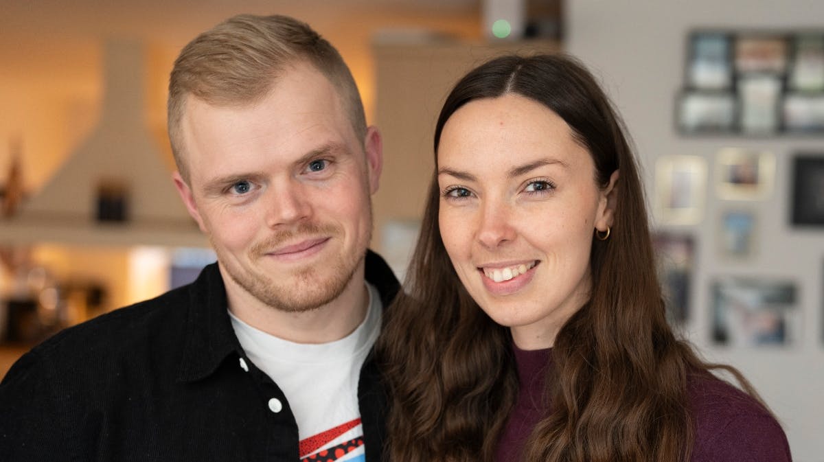 Mads og Lena fra "Årgang 20". 