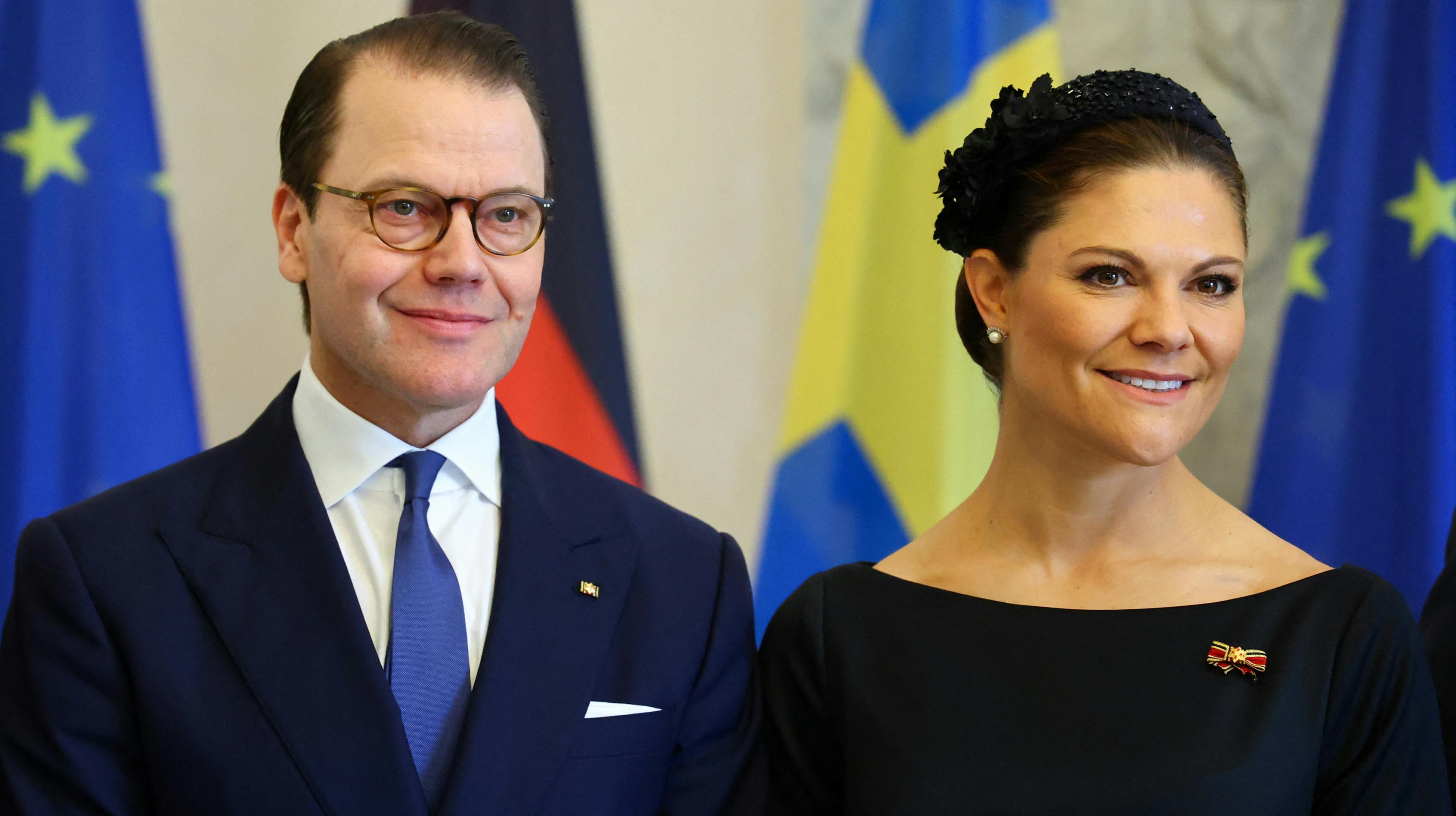 Prins Daniel og kronprinsesse Victoria. 