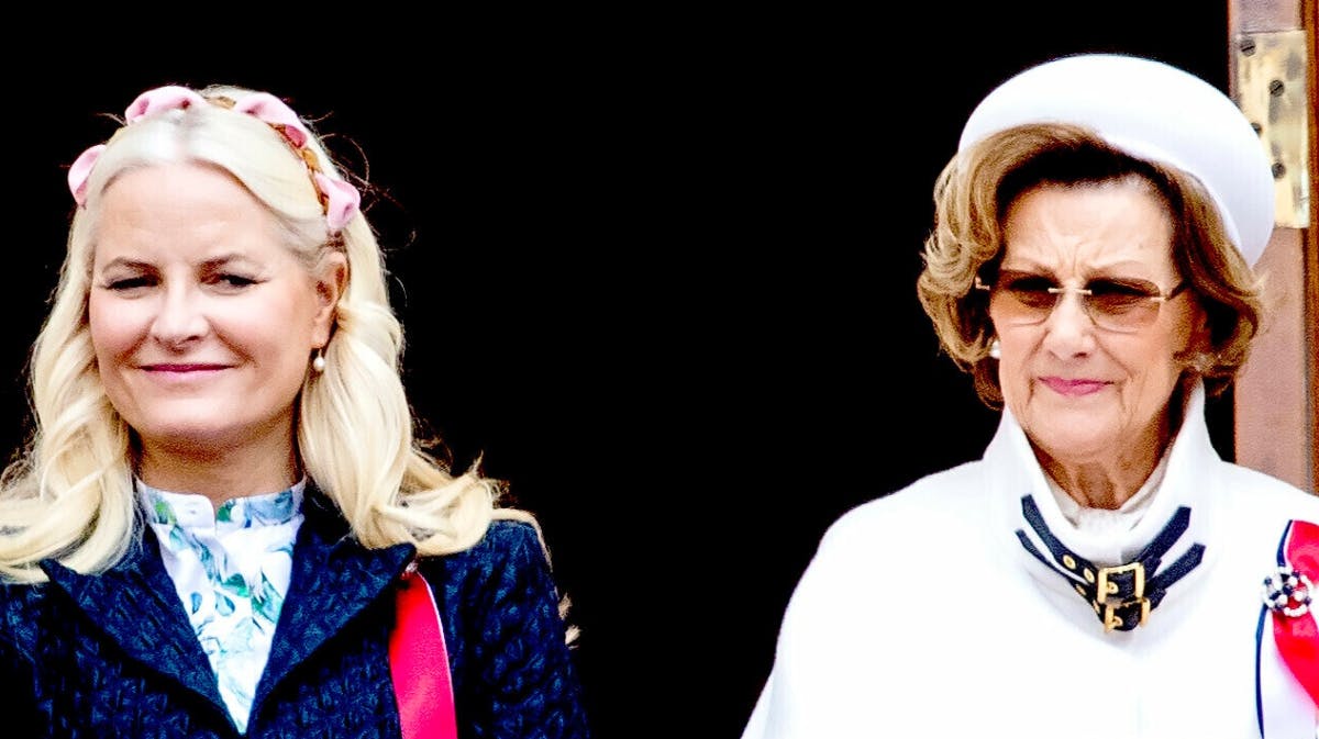 Kronprinsesse Mette-Marit og dronning Sonja. 