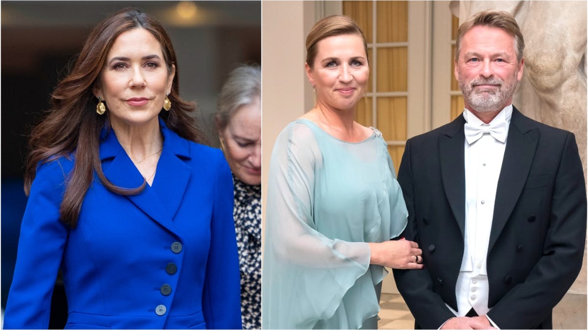 Dronning Mary, Mette Frederiksen og Bo Tengberg.