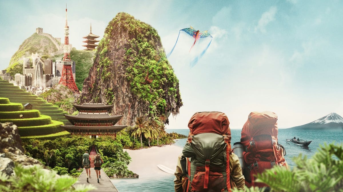 "Først til verdens ende". 