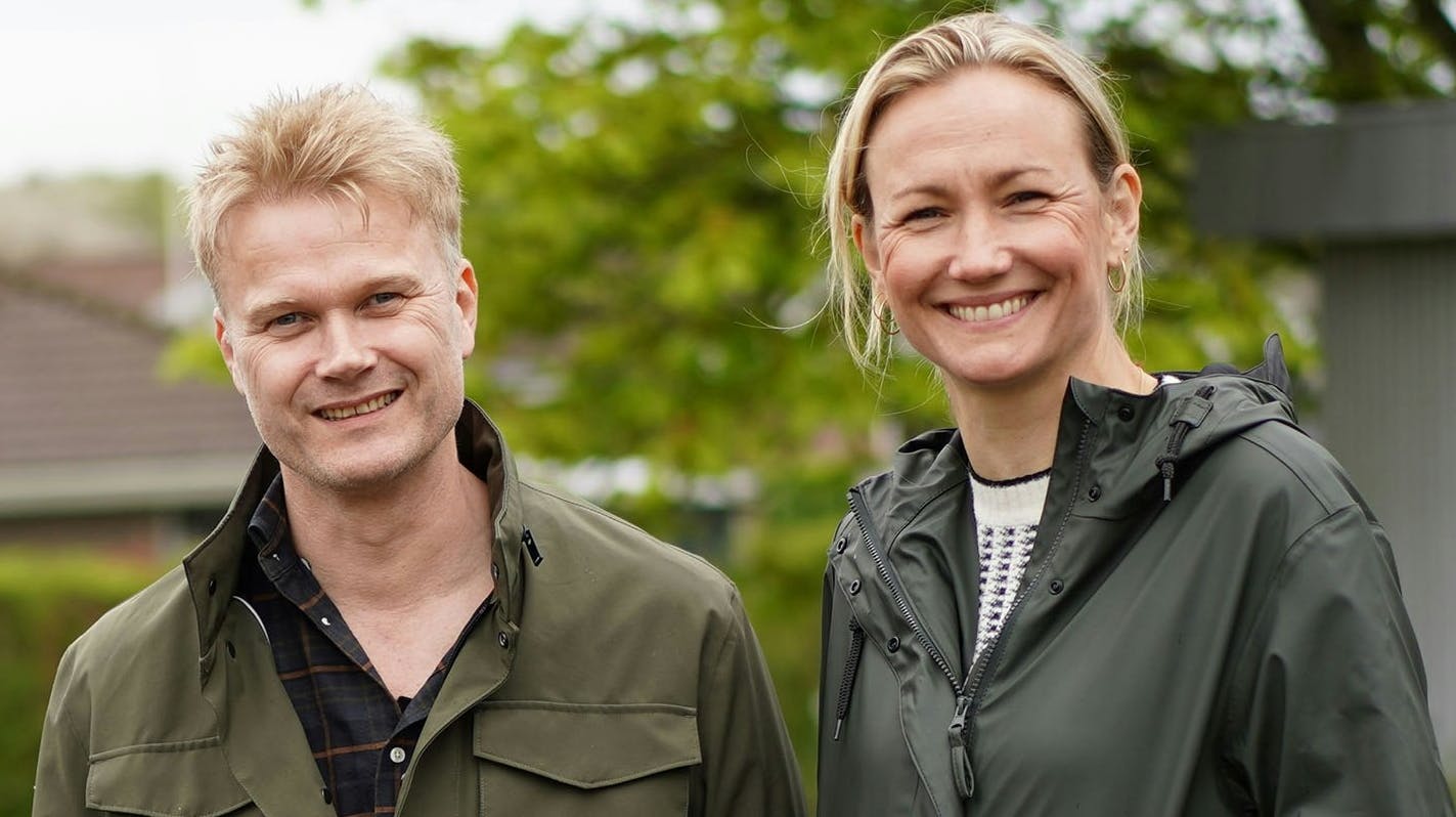 Christian Borregaard og Sara Lygum.