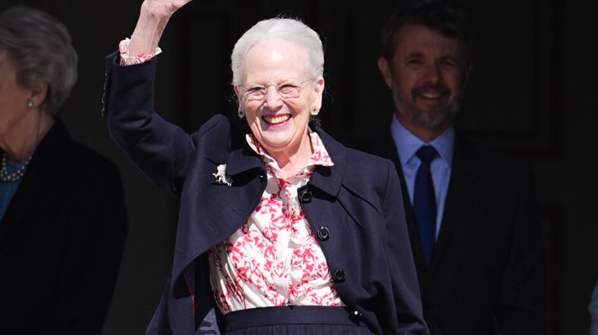 Dronning Margrethe. 