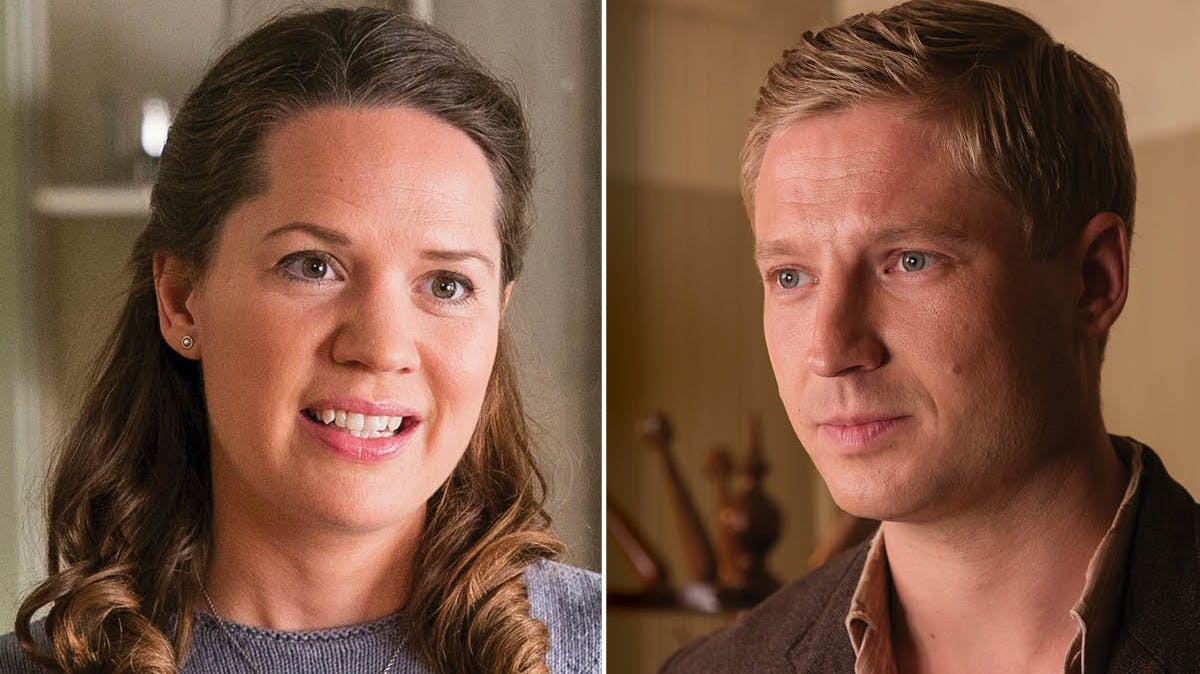 Amanda og Uwe Kiessling i "Badehotellet".