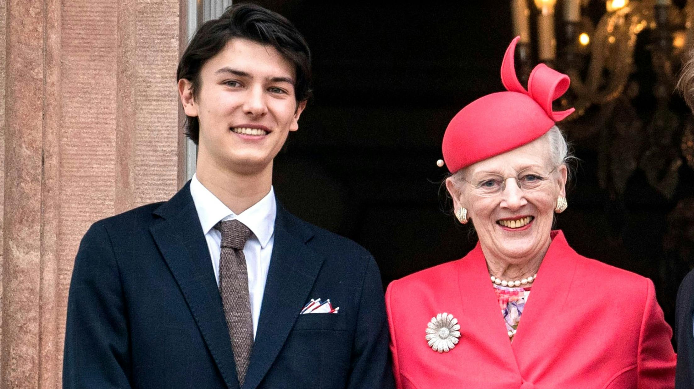 Grev Nikolai og dronning Margrethe. 