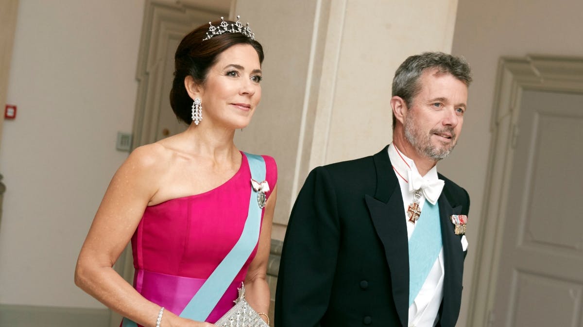 Dronning Mary og kong Frederik