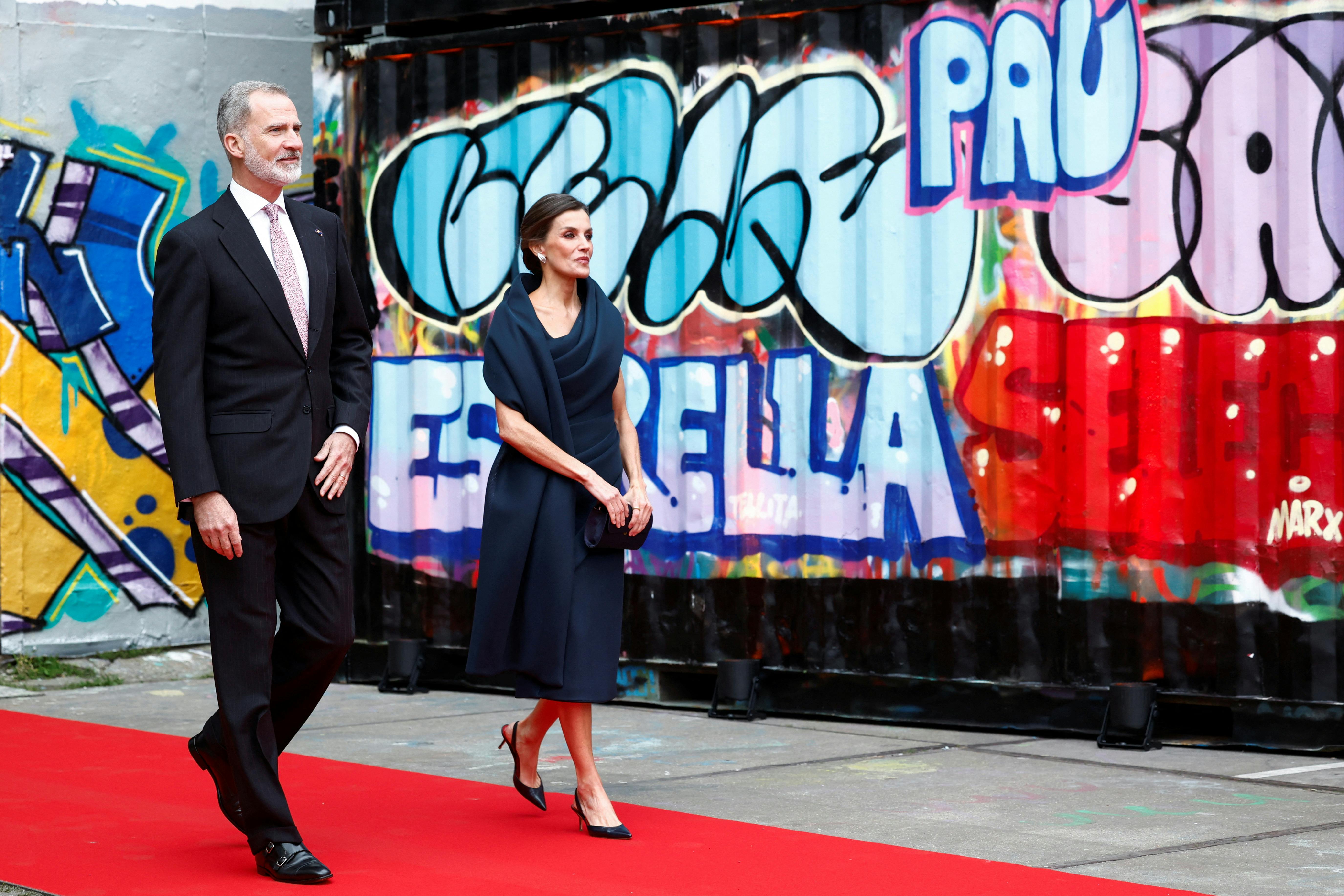 Kong Felipe og dronning Letizia.