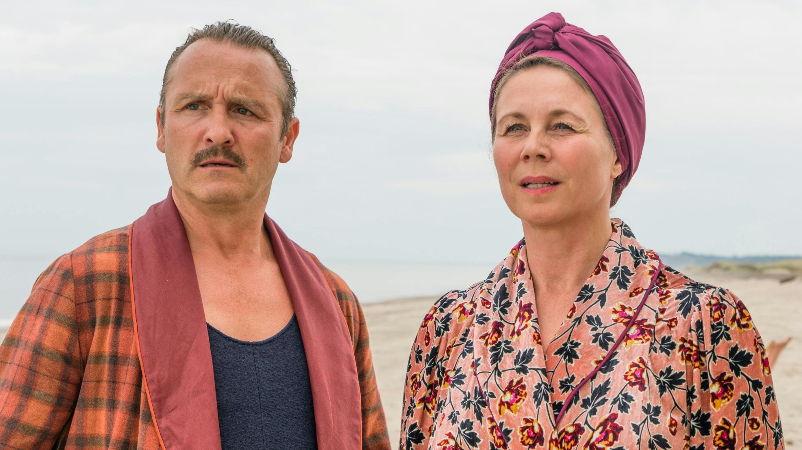 Hr. og fru Madsen i "Badehotellet".