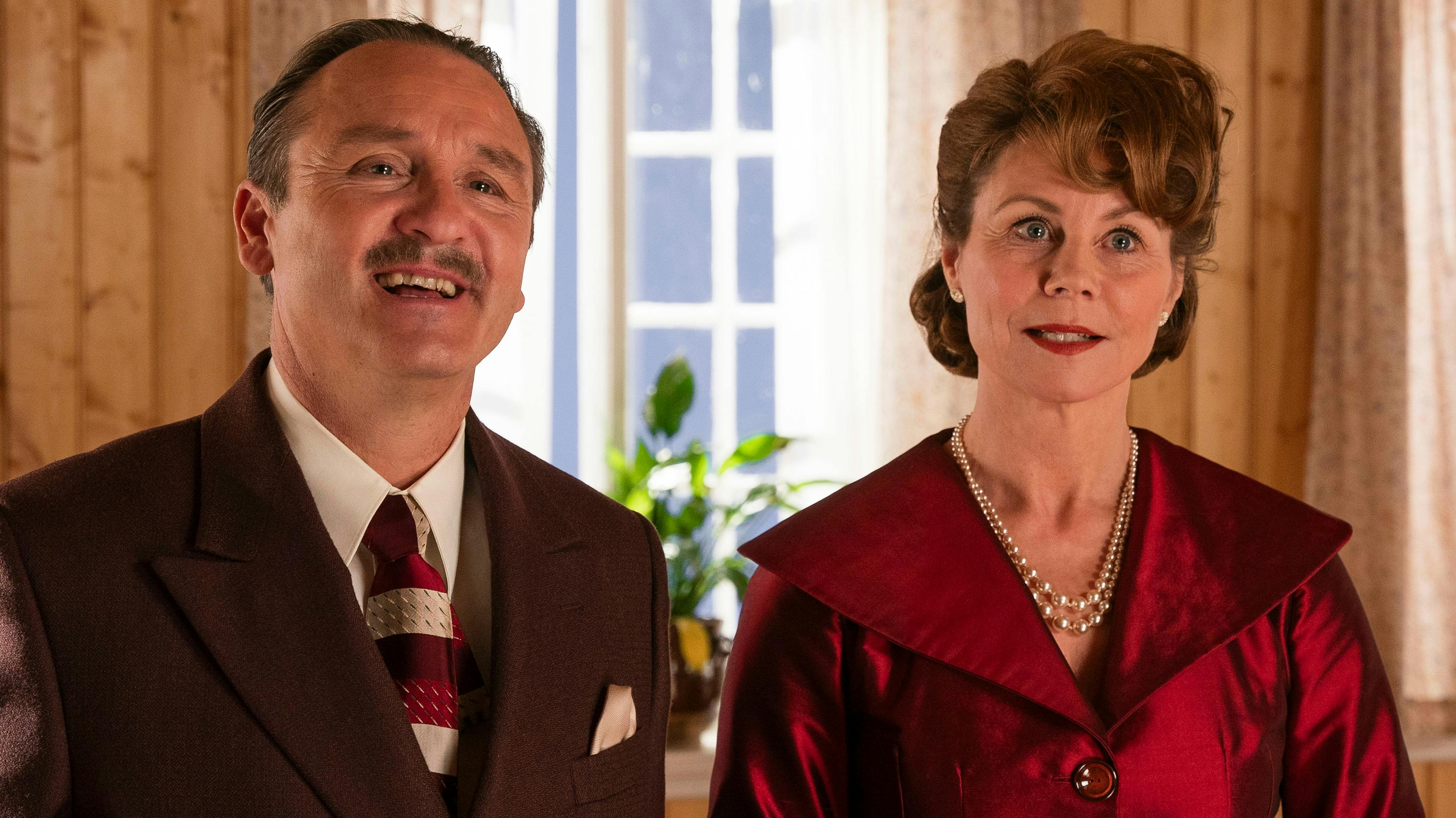 Hr. og fru Madsen i "Badehotellet".